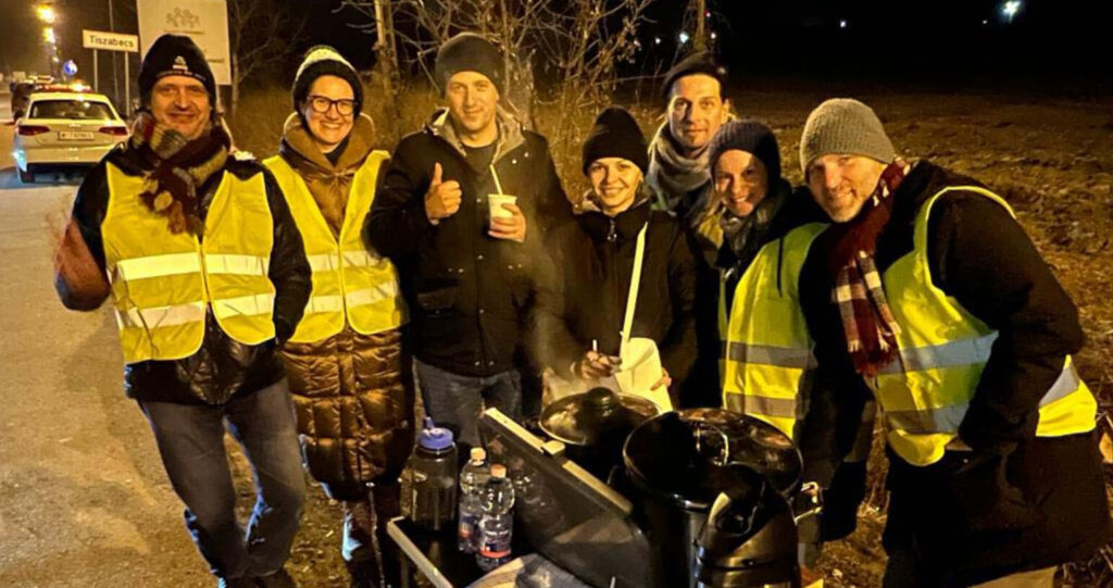 People from across Europe are arriving to do volunteer work at the station