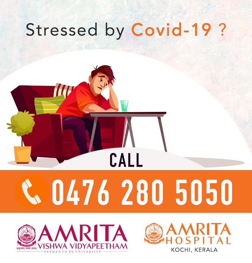 A cartoon of a young man looking depressed with text underneath saying: Call 0476 280 5050 to get help.