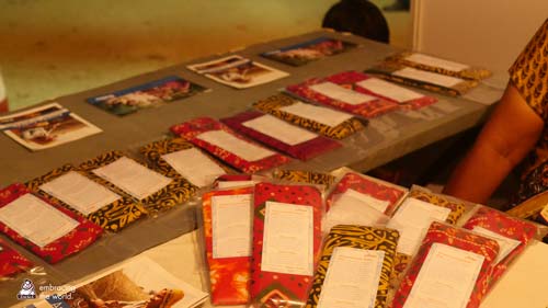 Saukyam pads on display for sale