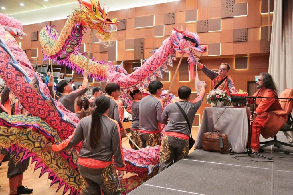 Traditional Chinese Dragon Dance