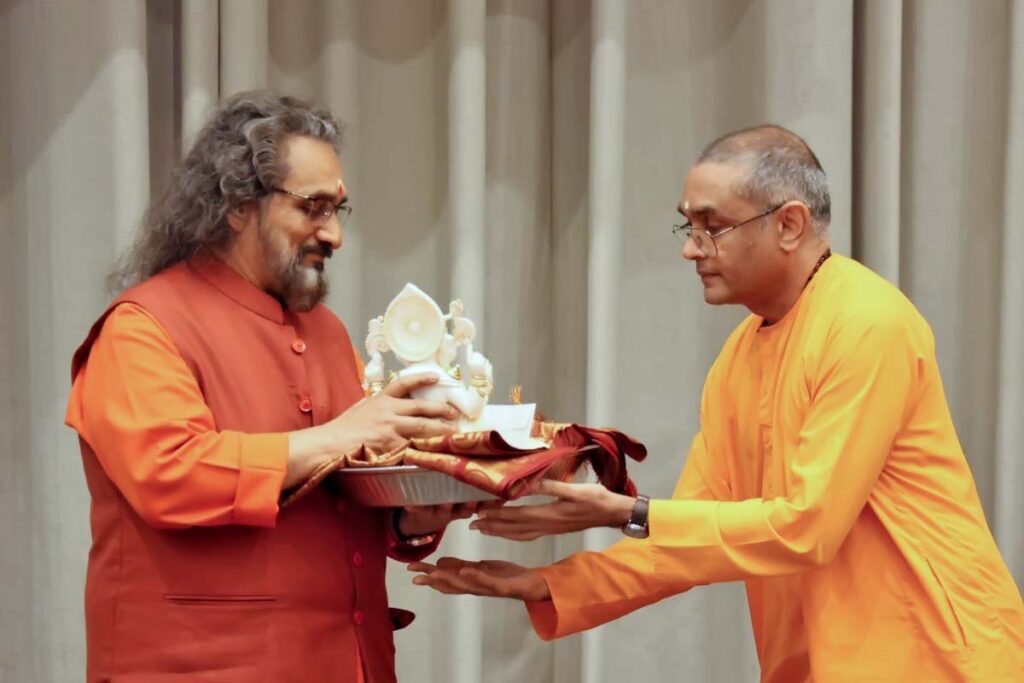 A Swami and a Brahmachari