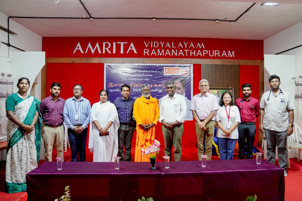 Group photo of the team in Ramanathapuram