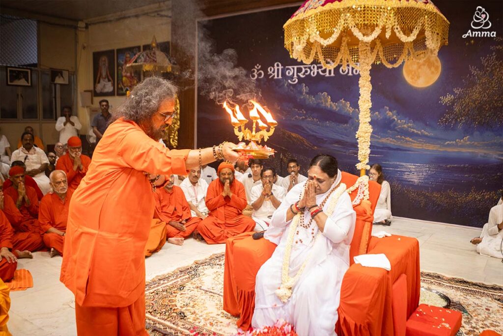a swami and his guru