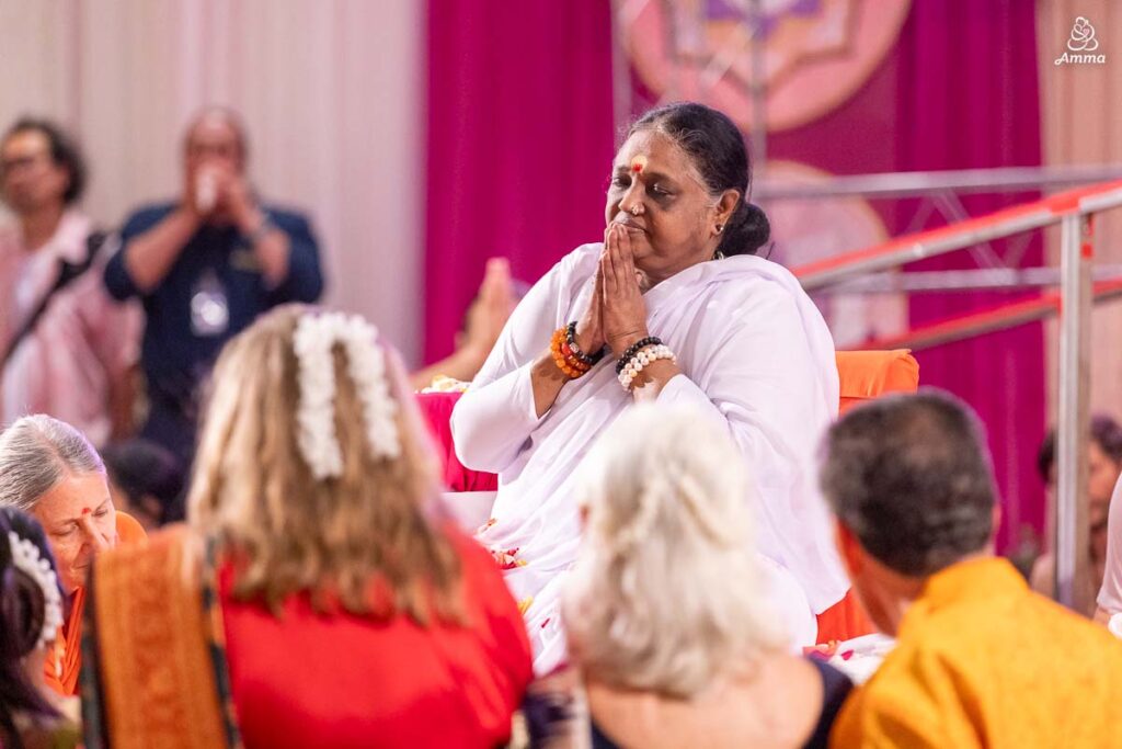 Amma in prayer