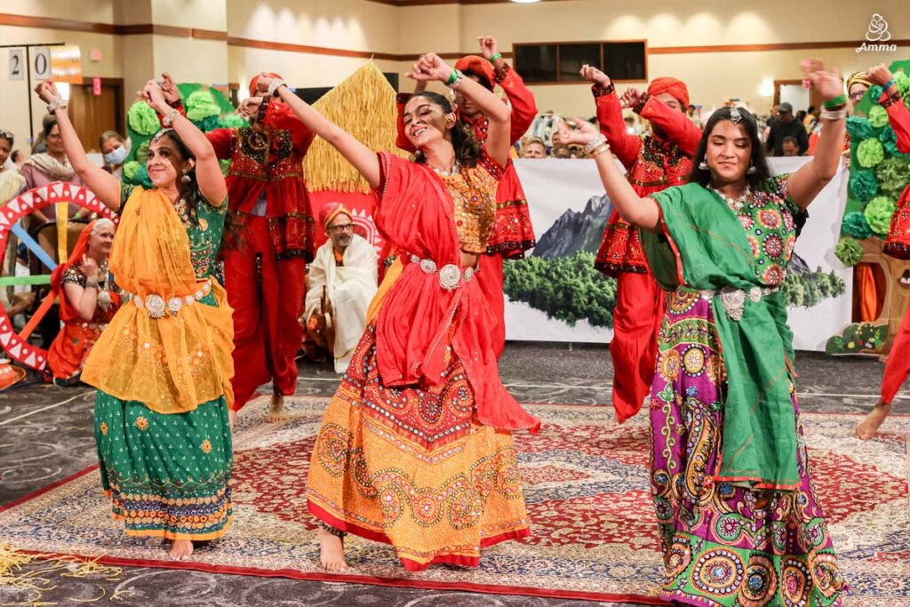 Gujarati folk dancers