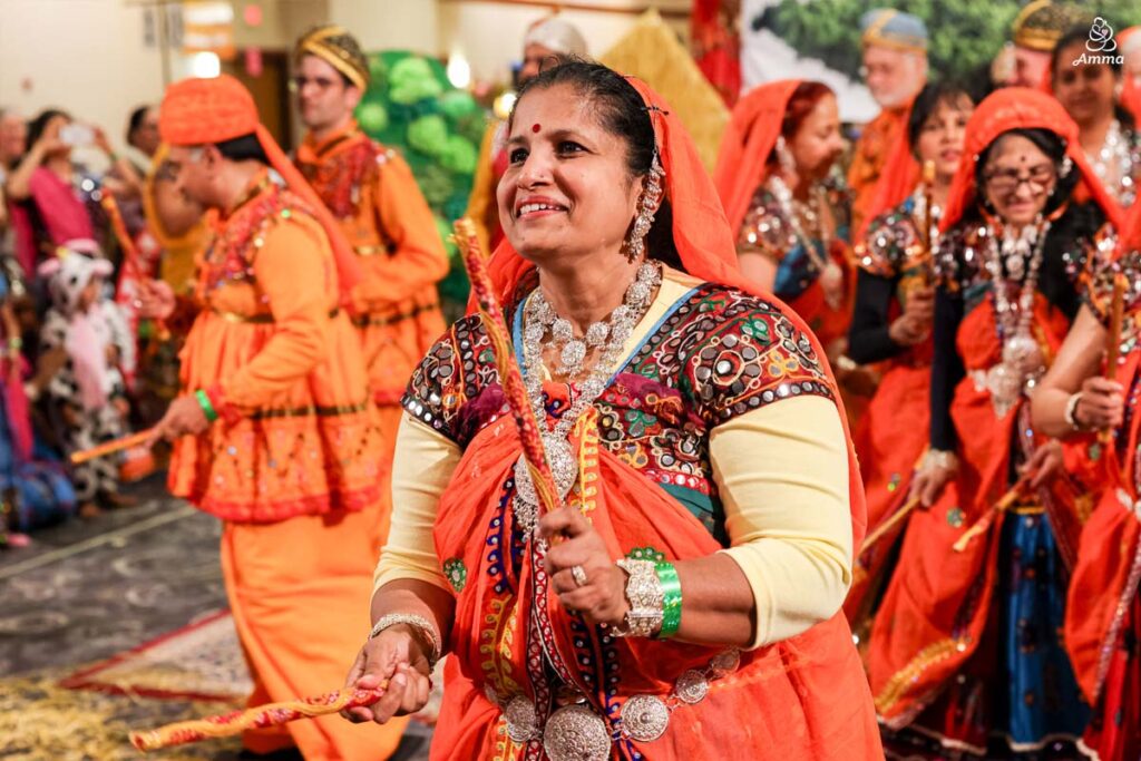 Gujarati folk dancers