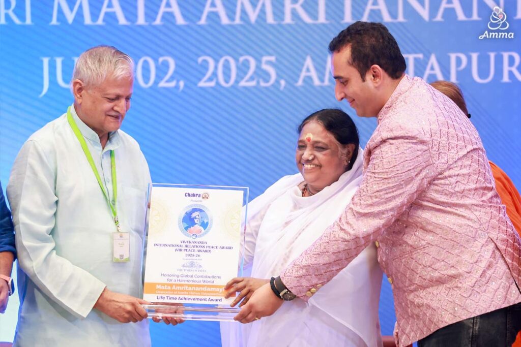 Amma given the award